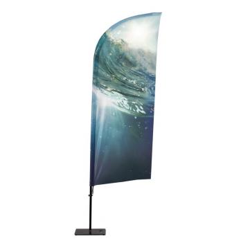 Beachflag Alu Wind 310cm Total Height Luxurious Bag